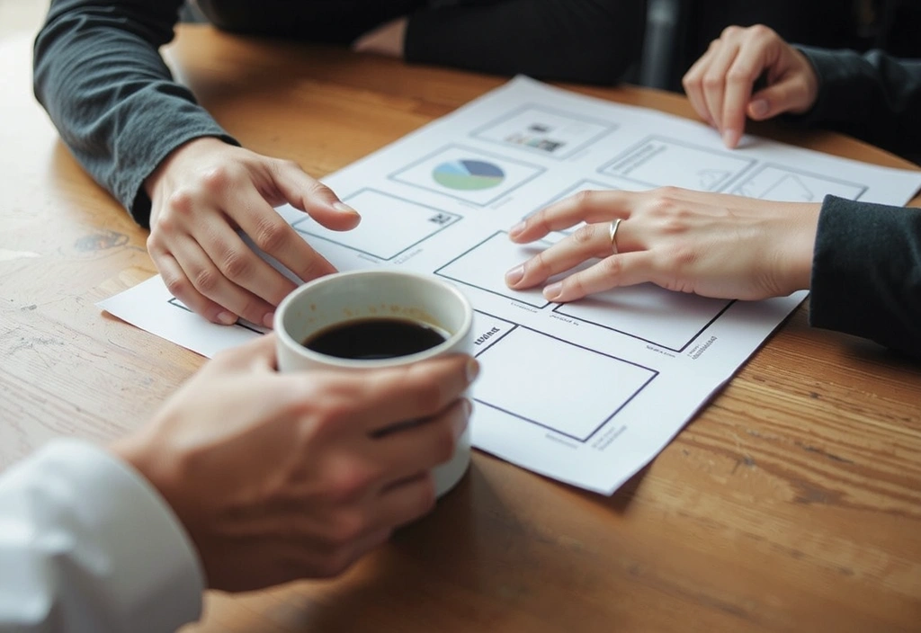 Design critique in progress